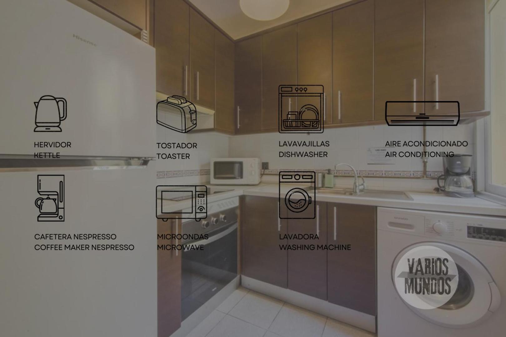 Apartamento De 4Hab En La Latina Con Vistas A Madrid Centro Eksteriør billede